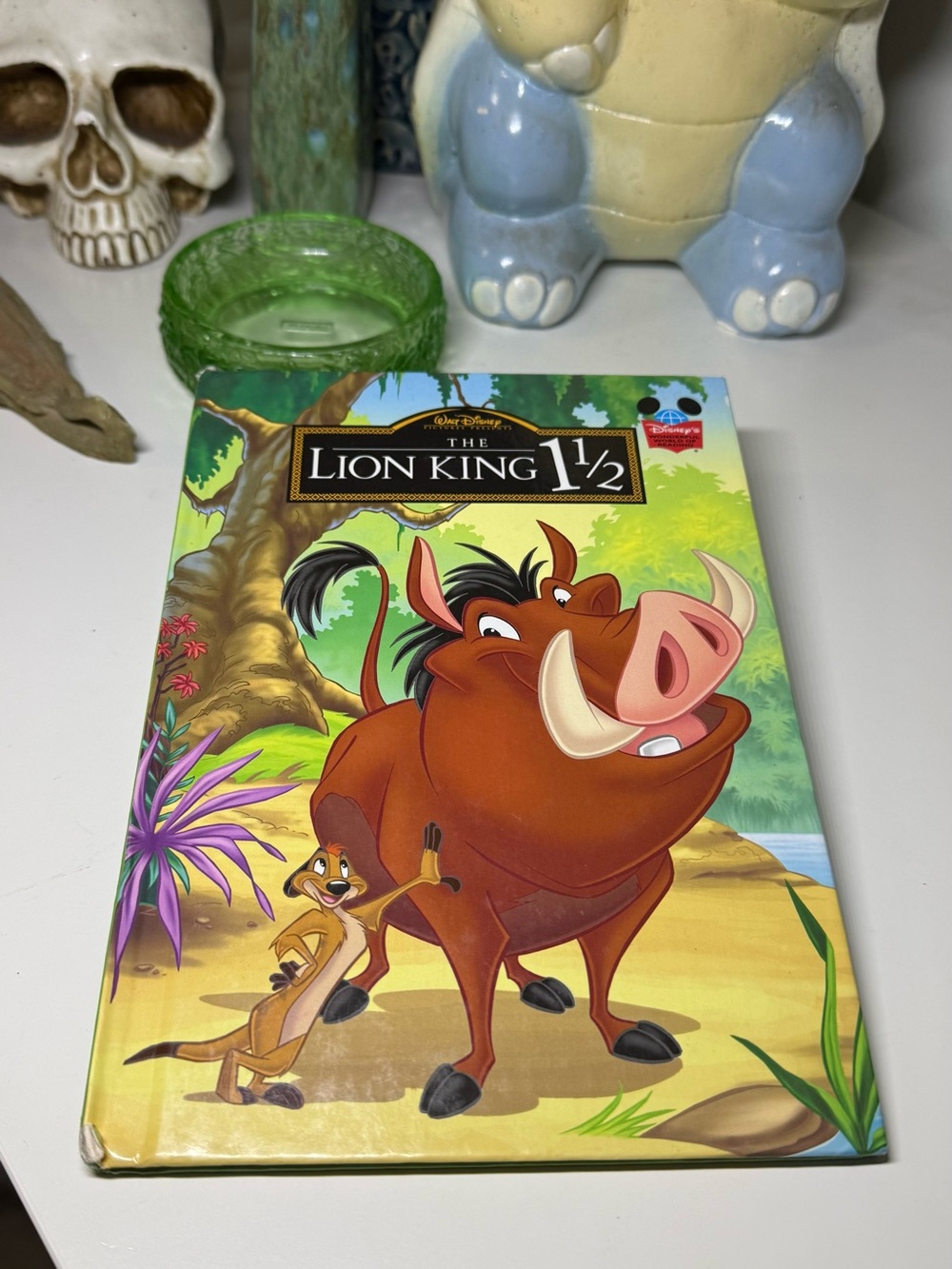New Vintage 2004 The Lion King 1 1/2 Movie Children’s HC Book